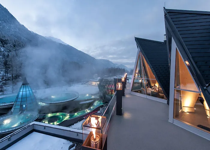 Aqua Dome 4 Sterne Superior & Tirol Therme Отель Лангенфельд